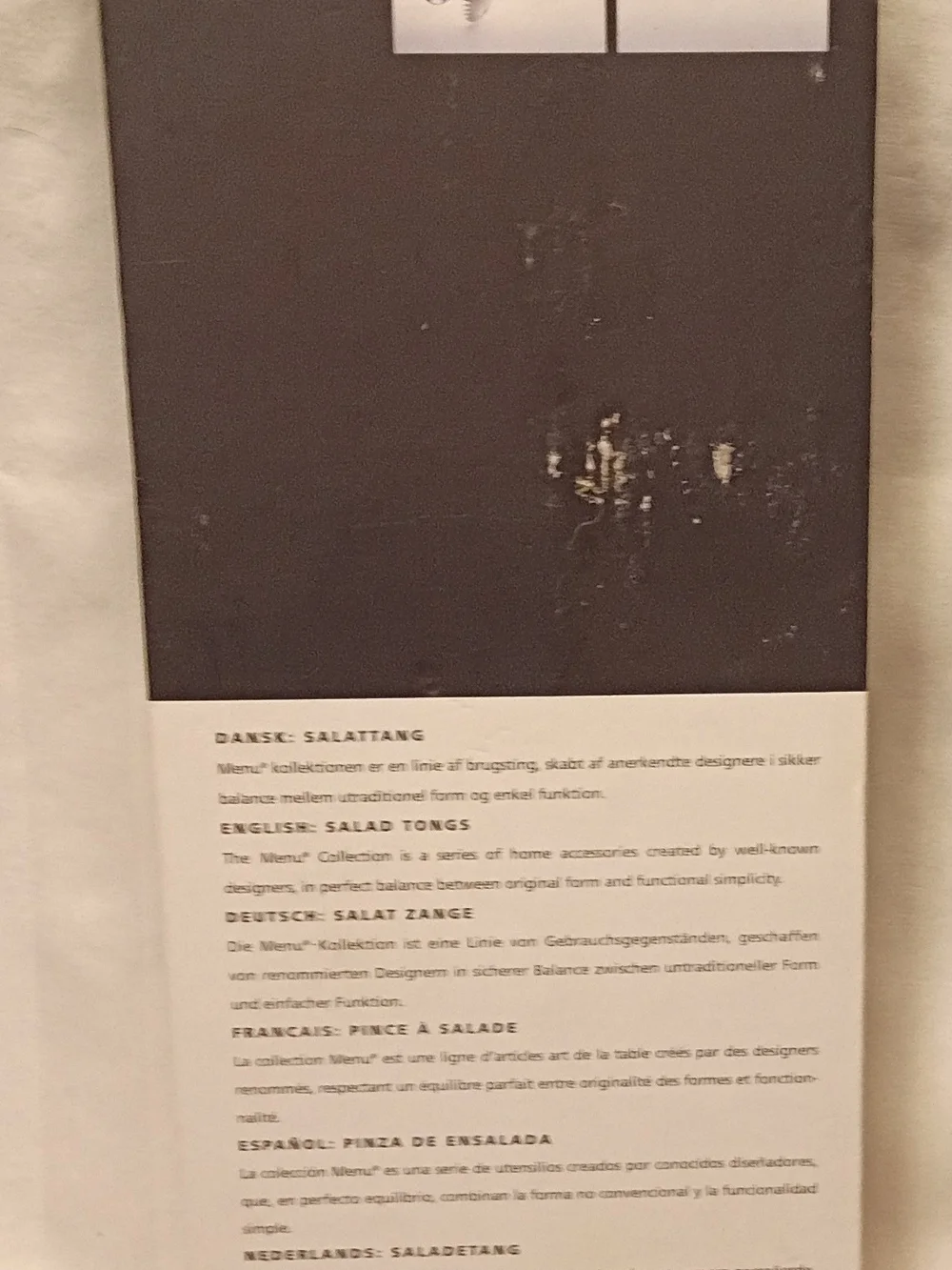 MENU stainless steel